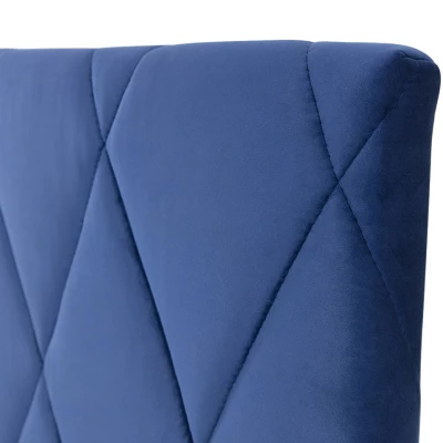 Hotelová manželská posteľ 180x200 PALMA - svetlá modrá + topper ZDARMA