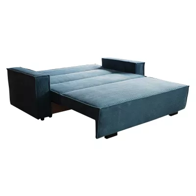 Rozkladací gauč s úložným priestorom CHIAKY 3 - modrý