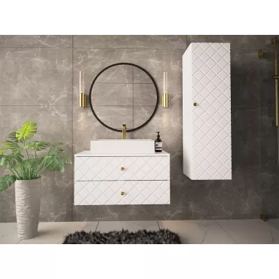 Kúpeľňová zostava PAULITA 2 - biela + sifón a umývadlo ZDARMA