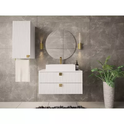 Kúpeľňová zostava PALOMA 3 - biela + umývadlo ZDARMA