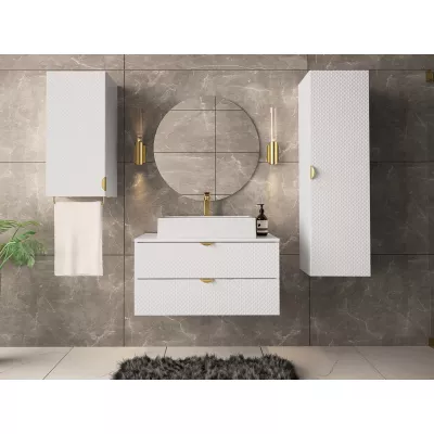 Kúpeľňová zostava PALBAN 1 - biela + sifón a umývadlo ZDARMA