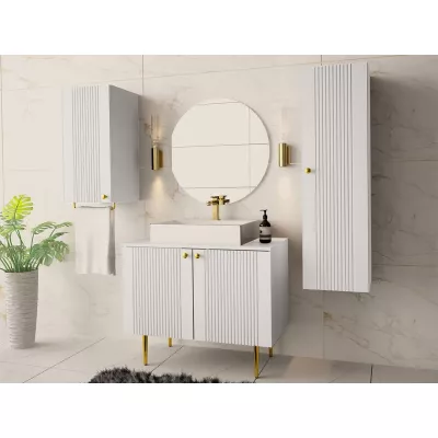 Kúpeľňový set ORIA 1 - biely + sifón ZDARMA
