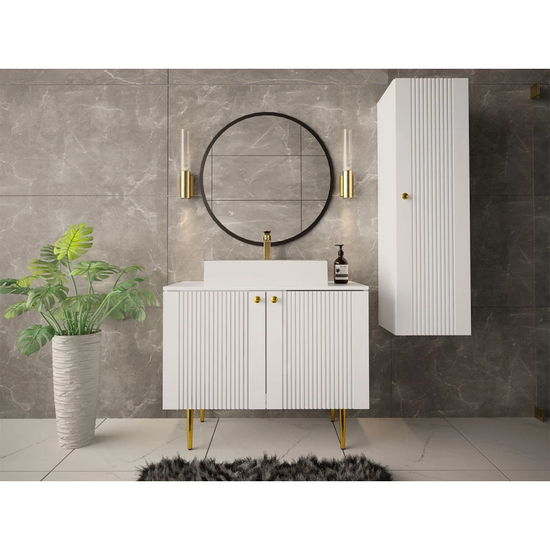 Kúpeľňový set ORIA 2 - biely + sifón a umývadlo ZDARMA