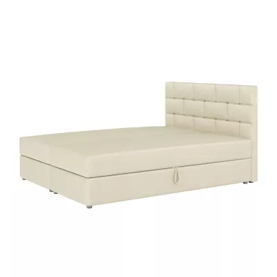 Boxspringová posteľ s úložným priestorom WALLY COMFORT - 160x200, béžová