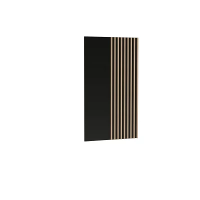 TV panel AIMY - čierny / dub artisan