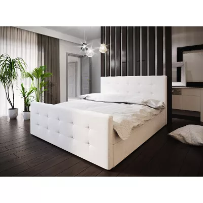 Boxspringová manželská posteľ VASILISA COMFORT 1 - 160x200, béžová
