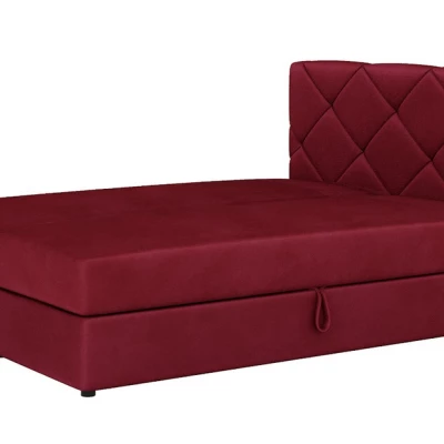 Manželská posteľ s úložným priestorom KATRIN COMFORT - 180x200, červená