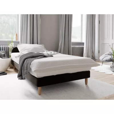 Jednolôžková posteľ HENRYK COMFORT 2 - 80x200, hnedá