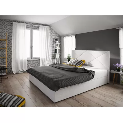 Manželská posteľ s úložným priestorom STIG COMFORT 4 - 200x200, béžová