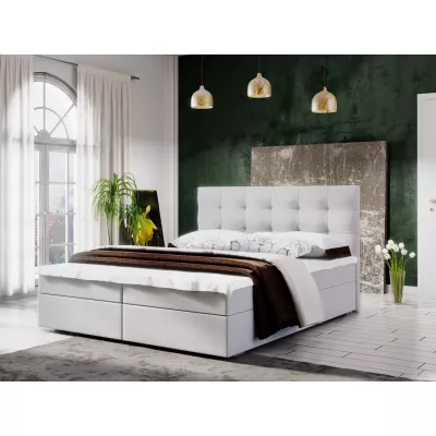Manželská posteľ s úložným priestorom STIG COMFORT 5 - 140x200, béžová