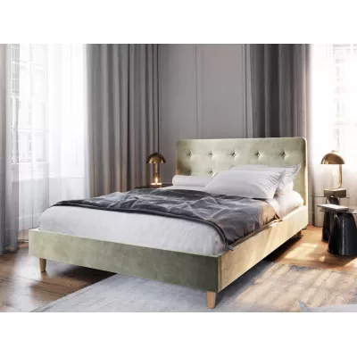 Manželská posteľ s úložným priestorom NOOR 2 - 160x200, béžová