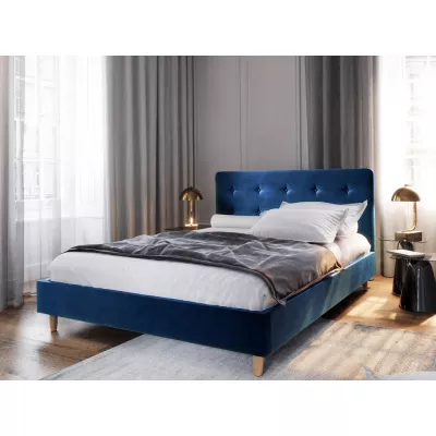 Manželská posteľ s úložným priestorom NOOR 2 - 160x200, modrá