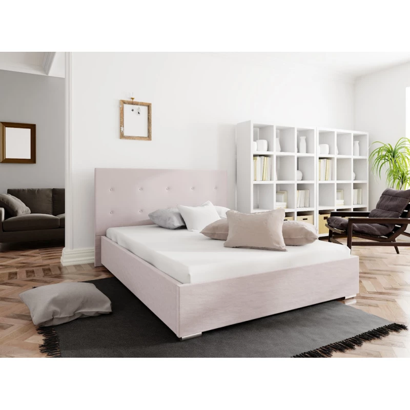 Jednolôžková posteľ s úložným priestorom FLEK 1 - 120x200, ružová