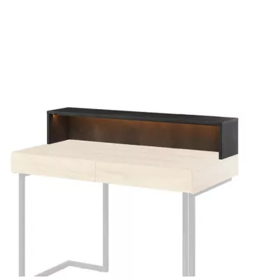 Nadstavec na písací stôl TAGHI - 110 cm, raw steel