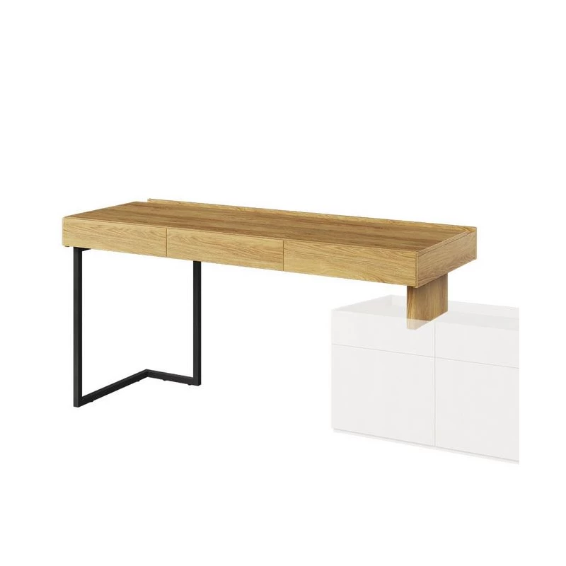 Písací stôl TAGHI - 150 cm, hikora