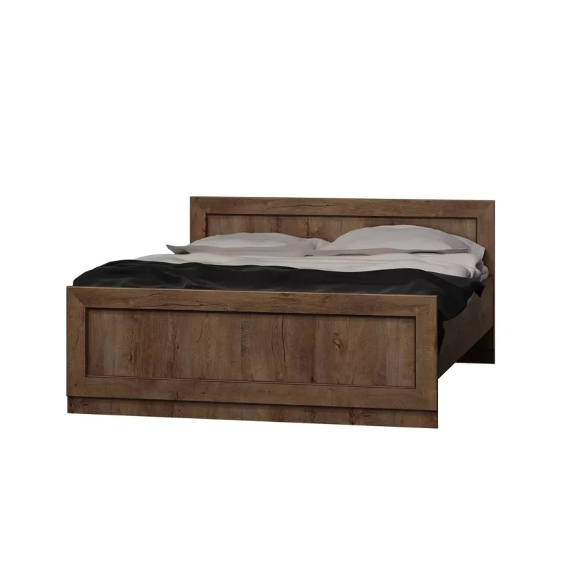 Manželská posteľ GIADA - 160x200, dub lefkas