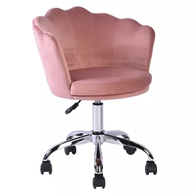 Otočná stolička VITALIA - ružová