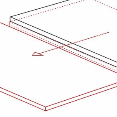 Rozkladací jedálenský stôl VIDOR 2 - 180x90, biely mramor / čierny