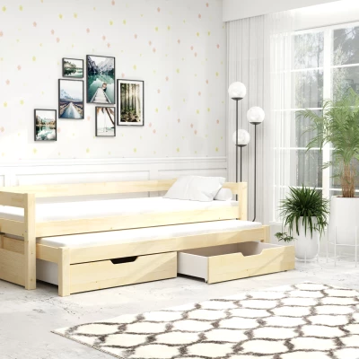 Detská posteľ TAIGA - 90x200, borovica