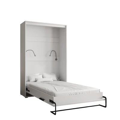 Praktická výklopná posteľ HAZEL 120 - matná biela