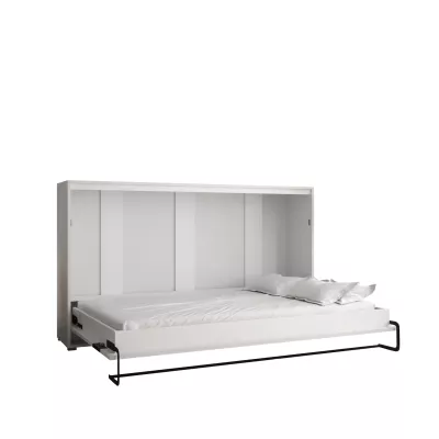 Horizontálna výklopná posteľ HAZEL 120 - matná biela 