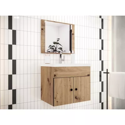 Kúpeľňová zostava TERESITA 4 - dub artisan + umývadlo ZDARMA