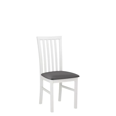 Stolička k jedálenskému stolu FRATONIA 1 - biela / tmavá šedá