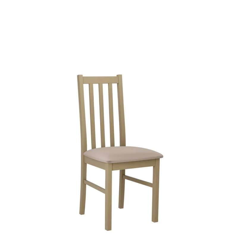 Čalúnená stolička do jedálne EDON 10 - dub sonoma / béžová