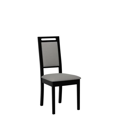 Čalúnená stolička do jedálne ENELI 15 - čierna / šedá
