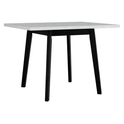 Rozkladací jedálenský stôl 80x80 cm AMES 2 - dub sonoma / biely