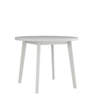 Okrúhly jedálenský stôl 100 cm AMES 3 - biely