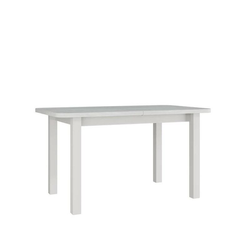 Rozkladací jedálenský stôl 140x80 cm BANGS 2 - biely