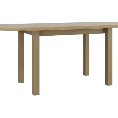 Rozkladací jedálenský stôl 160x80 cm BANGS 1 - dub sonoma