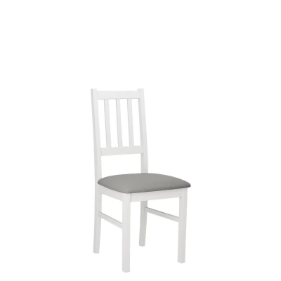 Stolička do kuchyne EDON 4 - biela / šedá