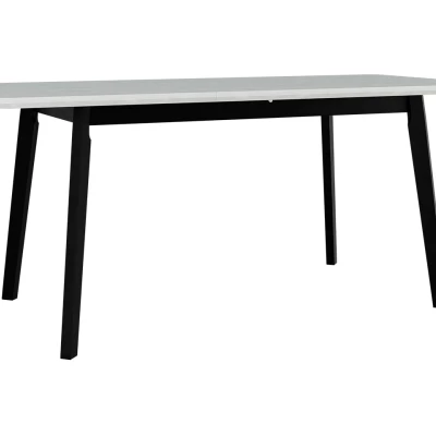 Rozkladací stôl do jedálne 140x80 cm ANGLETON 7 - biely / dub sonoma