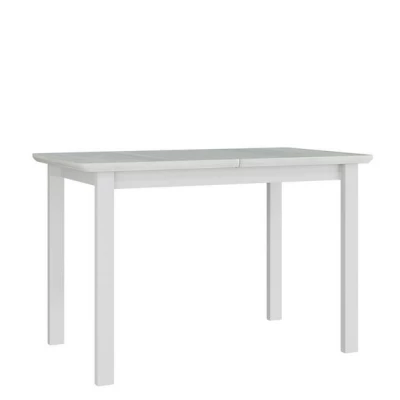 Rozkladací kuchynský stôl 120x70 cm ARGYLE 4 - biely