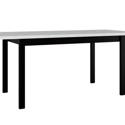 Rozkladací jedálenský stôl 140x80 cm ELISEK 2 - biely