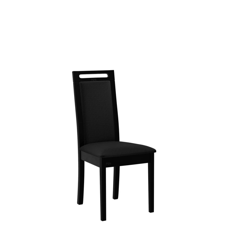 Čalúnená stolička do kuchyne ENELI 6 - čierna