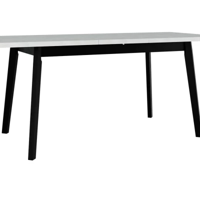 Rozkladací jedálenský stôl so 6 stoličkami SILLE 2 - dub artisan / biely / béžový