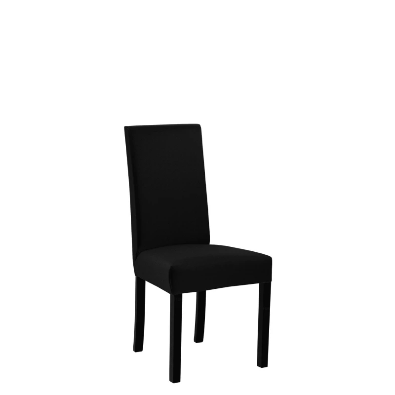 Jedálenská čalúnená stolička ENELI 2 - čierna