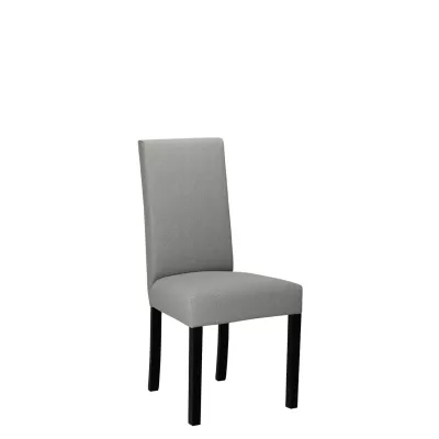 Jedálenská čalúnená stolička ENELI 2 - čierna / šedá