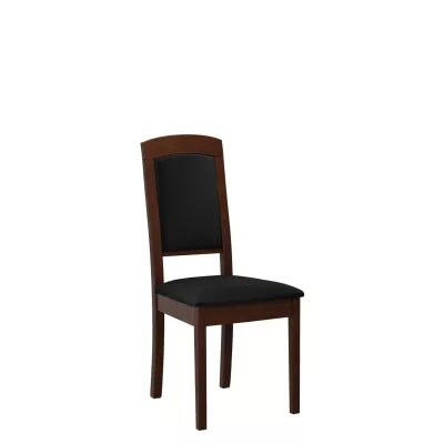 Čalúnená stolička do kuchyne ENELI 14 - orech / čierna