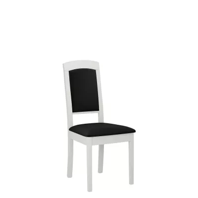 Čalúnená stolička do kuchyne ENELI 14 - biela / čierna