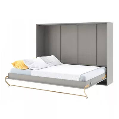 Horizontálna sklápacia jednolôžková posteľ 120x200 CELENA 1 - šedá