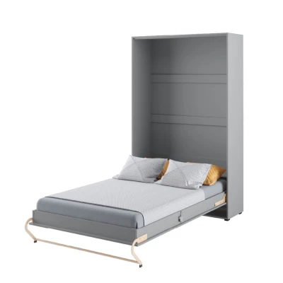 Vertikálna výklopná manželská posteľ 140x200 CELENA 1 - šedá