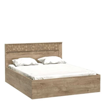 Manželská posteľ ANNELISA - 160x200, dub ribbeck