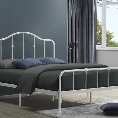 Jednolôžková posteľ TAIRA - 120x200, biela