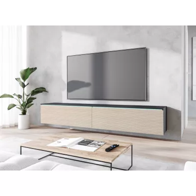 TV stolík CERIEE 180 - matera / dub gaja lamely
