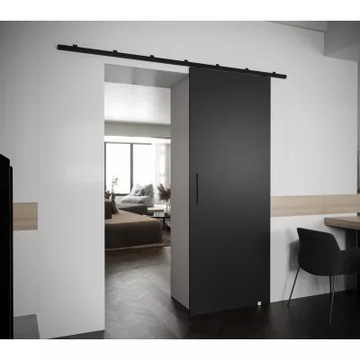 Posuvné dvere PERDITA 1 - 80 cm, čierne