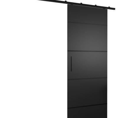 Posuvné dvere PERDITA 4 - 80 cm, čierne